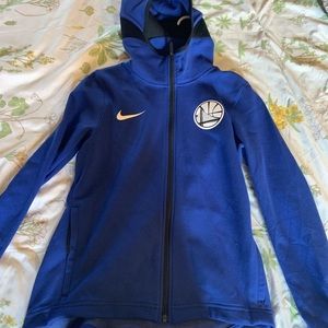 Warriors dri fit hoodie with pockets